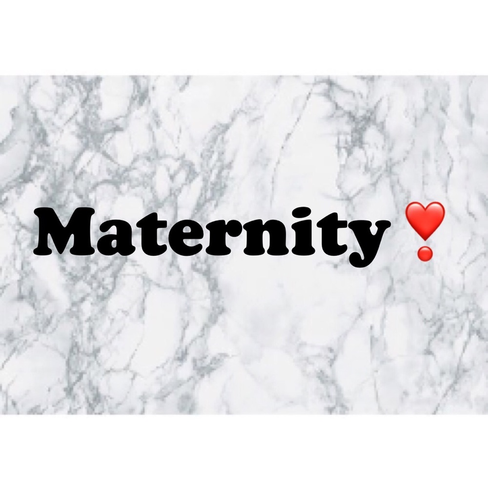 Maternity items ❤️